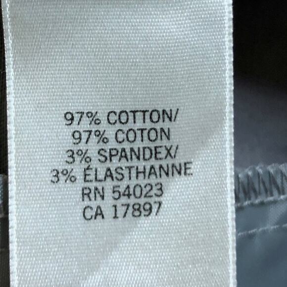 Banana Republic Womens Pants Purple Gray Mid Rise Martin Fit Straight Stretch 6 - Picture 6 of 12